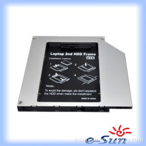 China Own Designed New Second HDD Caddy for 9.5mm CD/DVD ROM HDD Bays